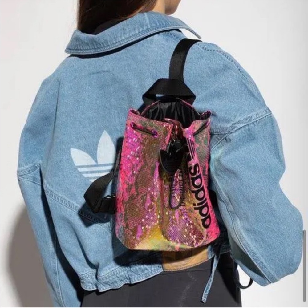 Adidas drawstring mini backpack